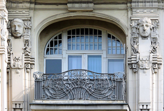 Jugendstil - vindu i Berlin